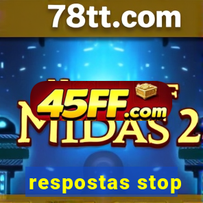 respostas stop